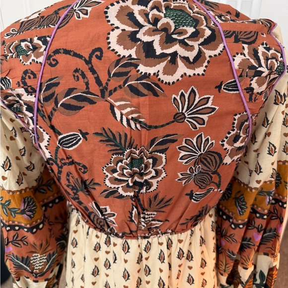 FARM Rio Multicolor Long Sleeve Dress - Picture 4 of 6